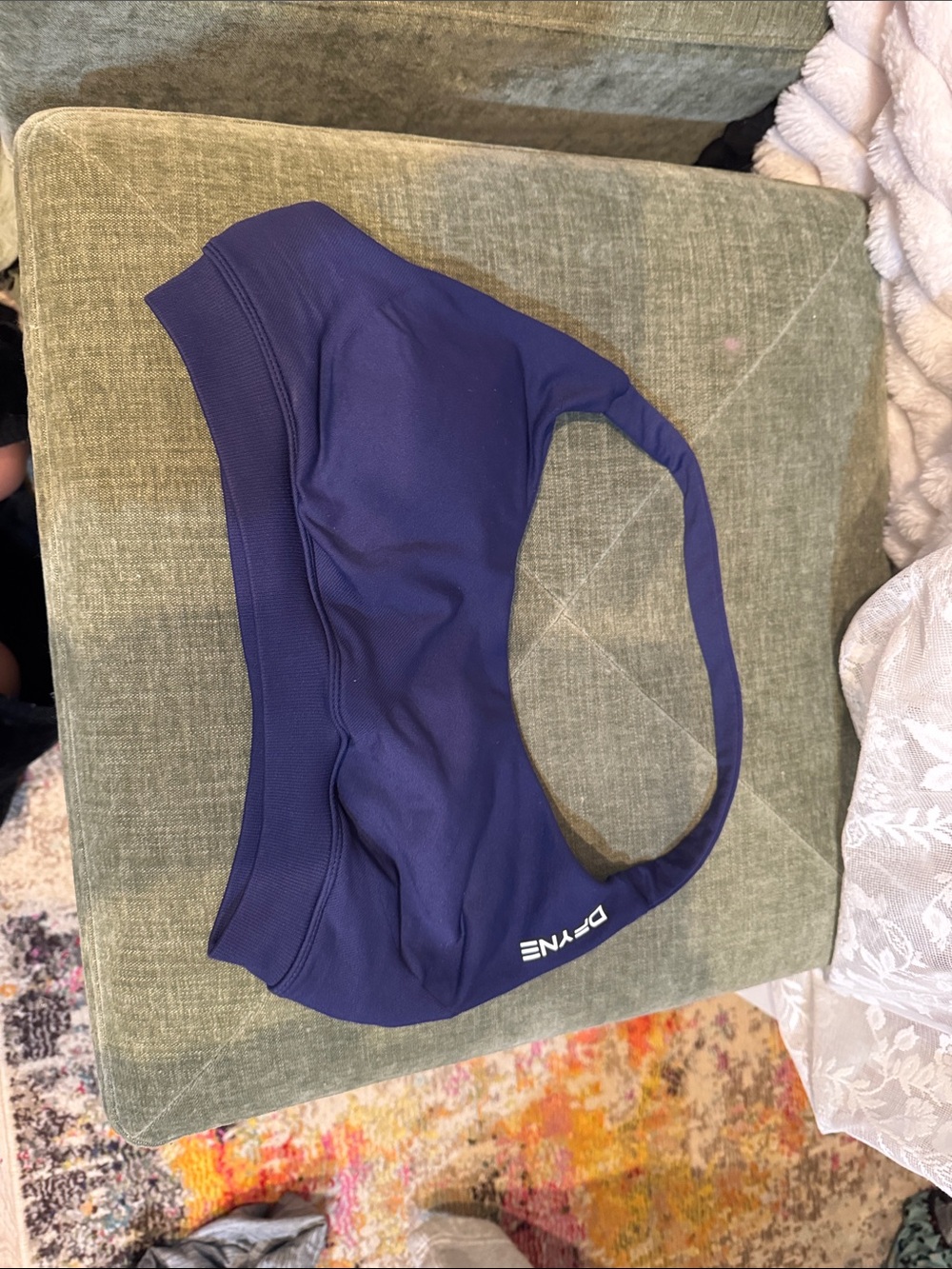 DFYNE Workout Set: Halter Sports Bra and Shorts